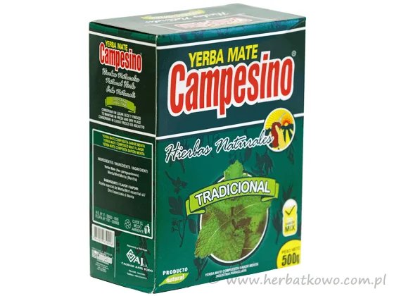 Yerba Mate Campesino Hierbas Naturales 0,5 kg