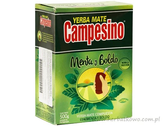 Yerba Mate Campesino Menta Boldo 0,5 kg
