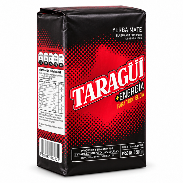 Yerba Mate Taragui + Energia 500 g