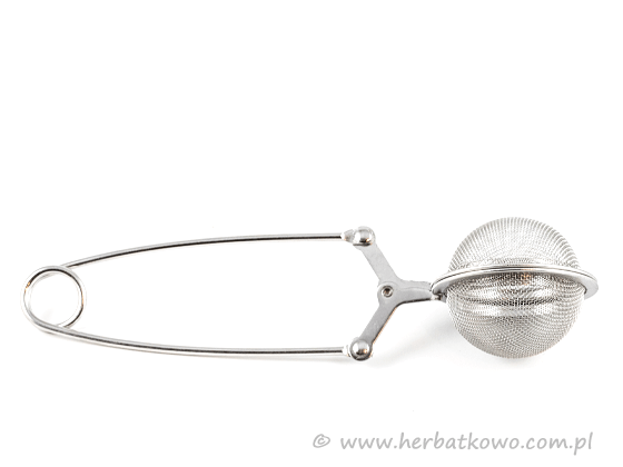 Zaparzacz do herbaty Kleszcze 6,5 cm – stal nierdzewna